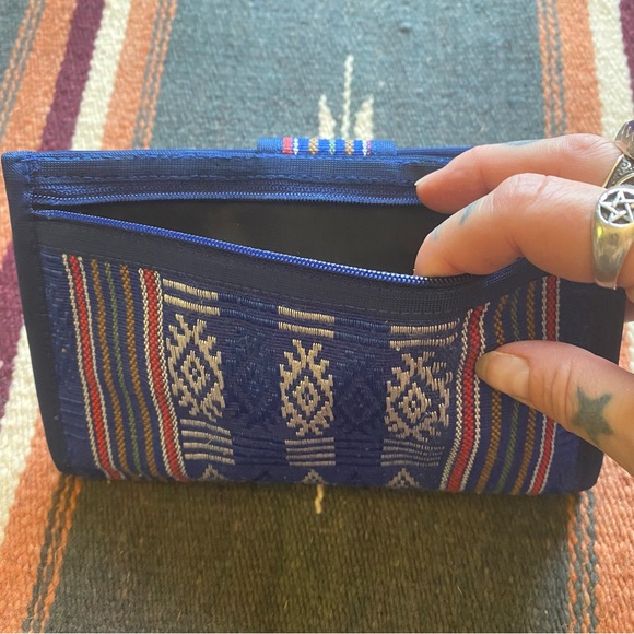 VTG 90’s Cham Weaving Artisan Made Fair Trade Handcrafted Wallet. New! - Picture 5 of 15